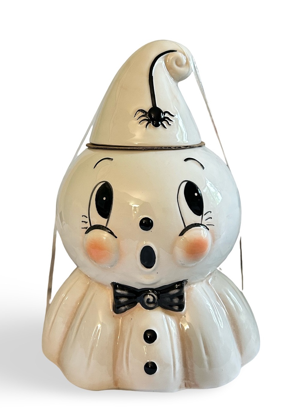 Johanna Parker Halloween GUS Ghost KOOKY SPOOKY Figural Cookie Jar NEW 2026